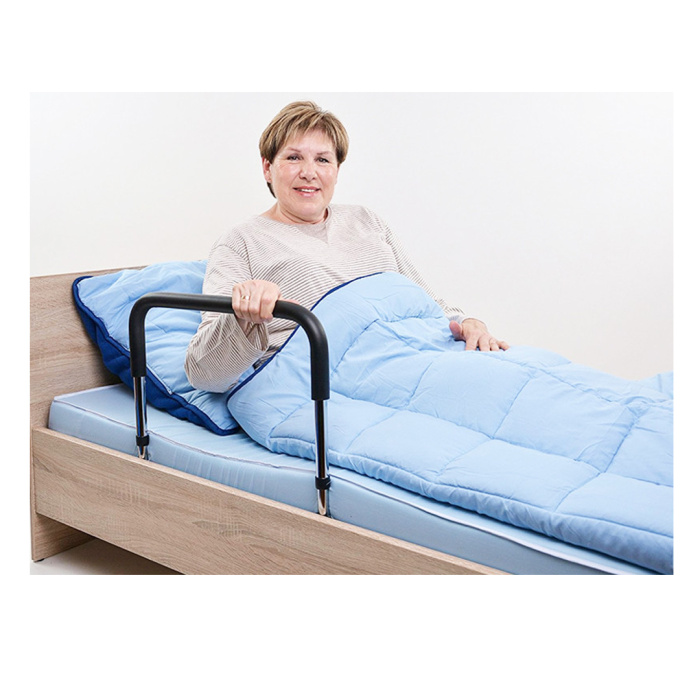 Barrera de cama con asa para incorporarse