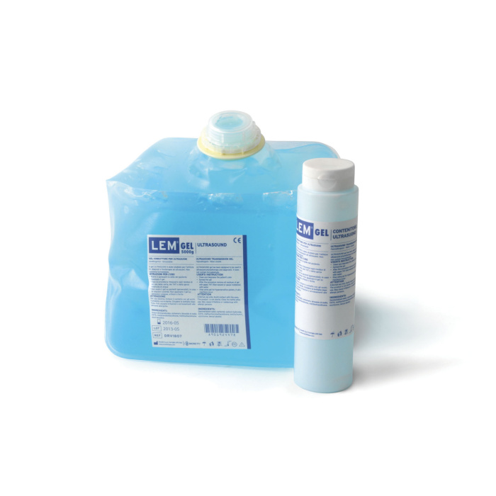 El gel eco conductor para ecografías Lem Ultrasound, no contiene formaldehído y gracias a su estructura particular, ayuda al movimiento de la sonda, facilitando así el trabajo del analista.