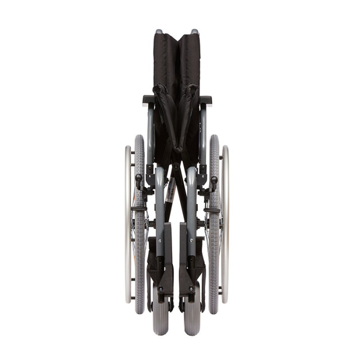 La más resistente y duradera, soporta 130 kg. Se adapta a las necesidades de sedestación de cada usuario. La silla Gades Vario permite multiples regulaciones para adaptarse a la mayoría de usuarios. El asiento se regula en altura y profundidad, altura de los reposabrazos, etc...