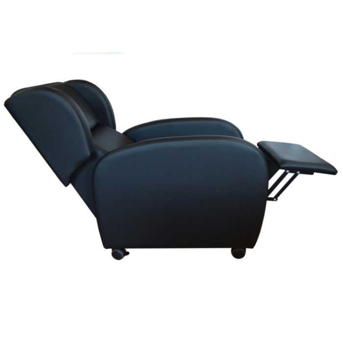 Pixie es un sillón relax con reclinación manual recomendado para su uso en pacientes y acompañantes, en el ámbito doméstico.