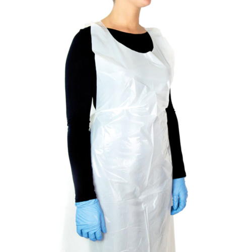 DELANTAL DESECHABLE POLIETILENO BLANCO