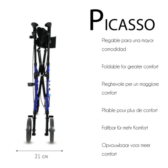 Andador plegable Picasso - Imagen 4