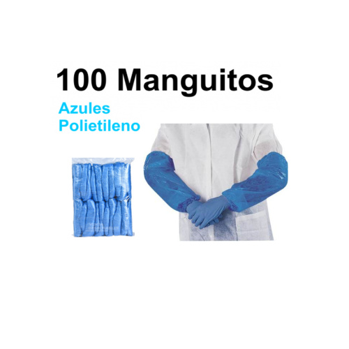 MANGUITOS POLIETILENO AZULES