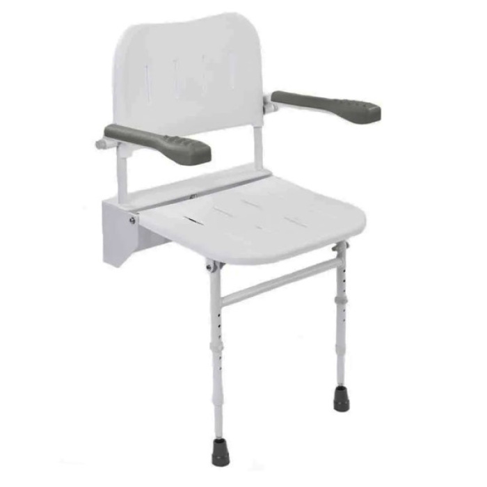ASIENTO ABATIBLE CON RESPALDO Y BRAZOS