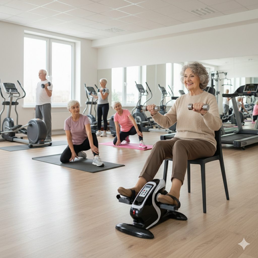 Pedalier eléctrico para piernas y brazos - Imagen 3