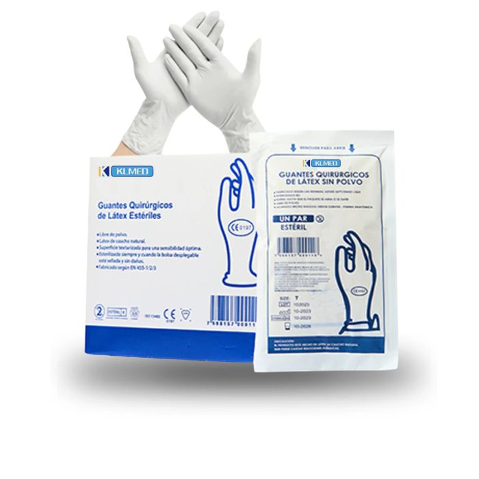 Guanti In Lattice Monouso Uso Generale – Scatola Da 100 Pezzi, Non Sterili, Microruvidi, Taglia XL, Categoria I, Lunghezza 24cm - 2