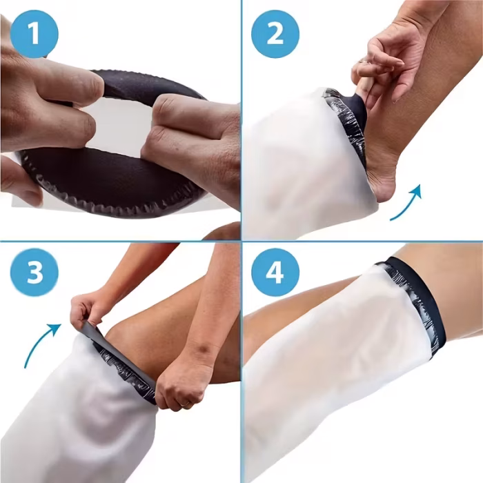 Protector Impermeable Para Pierna - Imagen 2