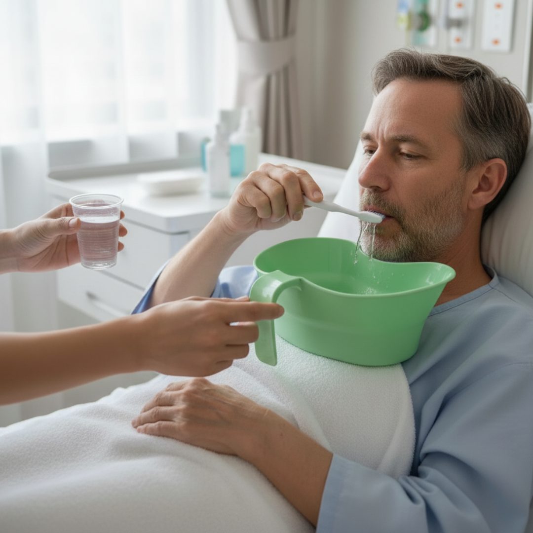 Bandeja de riñón para lavado bucal