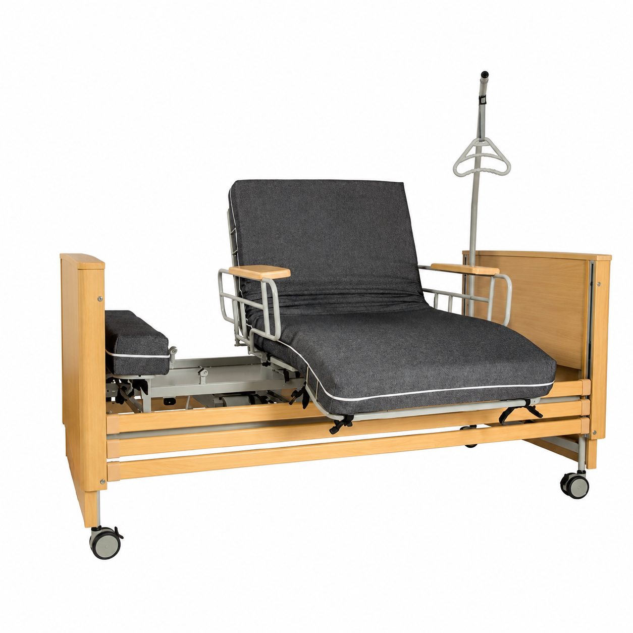 Cama articulada giratoria con carro elevador